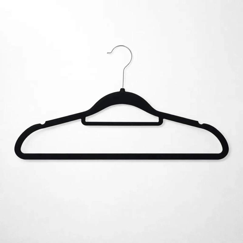SET DE 10 COLGADORES DE ROPA DE TERCIOPELO ANTIDESLIZANTE - 4