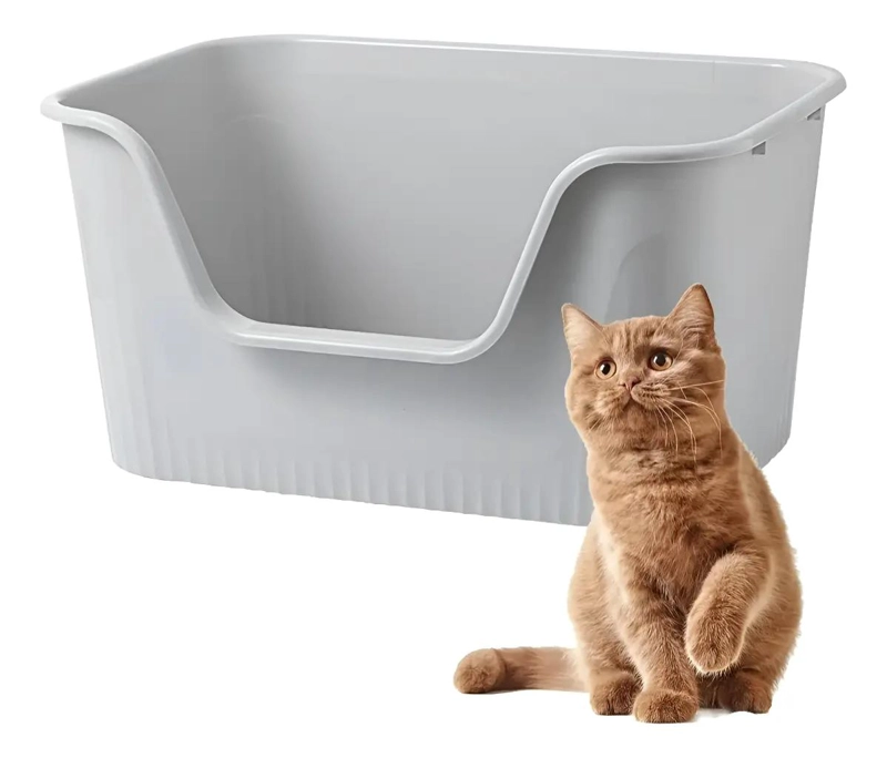 ARENERO EXTRA GRANDE PARA GATOS CON CAJA SANITARIA HIGIE NICA - 1