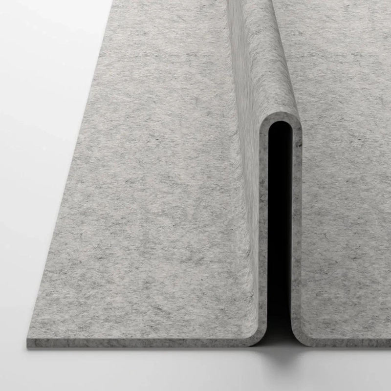 ORGANIZADOR PARA ZAPATOS DE FIELTRO GRIS CLARO 50X35 CM - 2