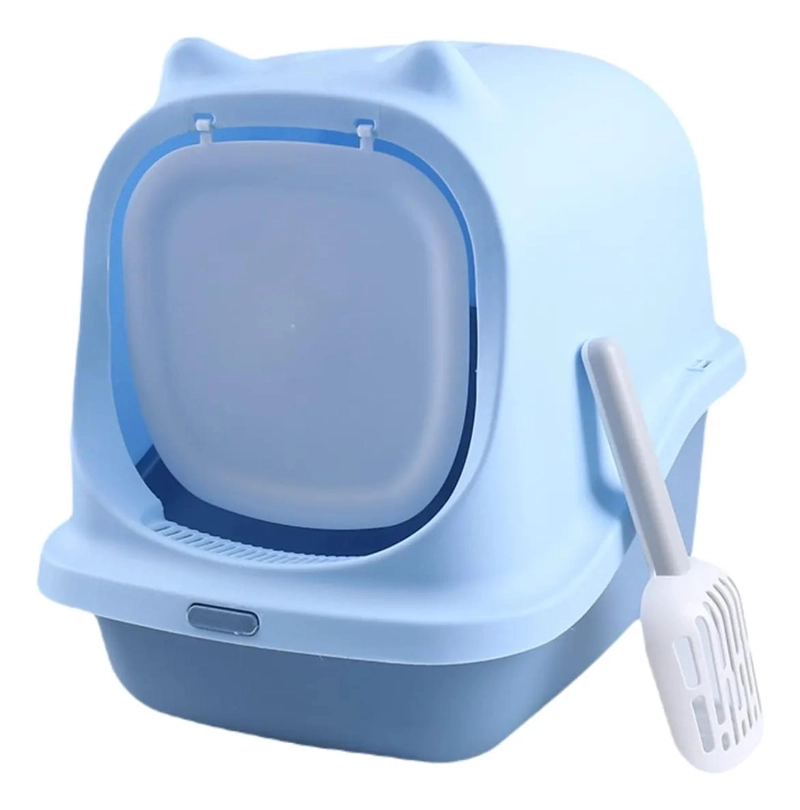 ARENERO SANITARIO PARA GATOS GRANDE CON PALA INCLUIDA - 1
