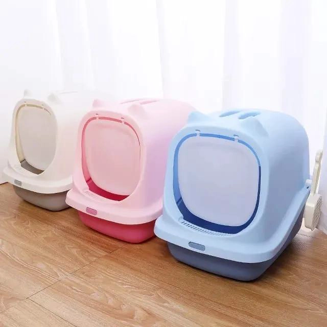 ARENERO SANITARIO PARA GATOS GRANDE CON PALA INCLUIDA - 5