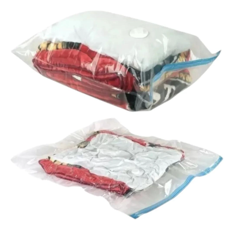BOLSA AL VACIO PARA ROPA Y FRAZADAS 50X60 CM PAQUETE 10 UNIDADES - 2