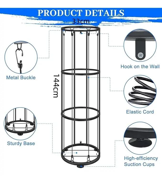 ESTANTERIA VERTICAL DE 3 NIVELES PARA ORGANIZAR JUGUETES Y OBJETOS - 3
