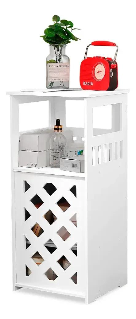 ORGANIZADOR CON 2 REPISAS PARA BAÑO Y DORMITORIO RESISTENTE Y FUNCIONAL - 1