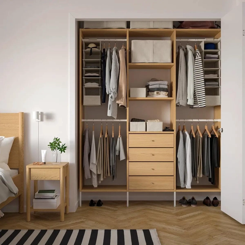 ORGANIZADOR COLGANTE PARA ROPA CON 6 COMPARTIMENTOS Y MEDIDAS 22X34X80 CM - 2