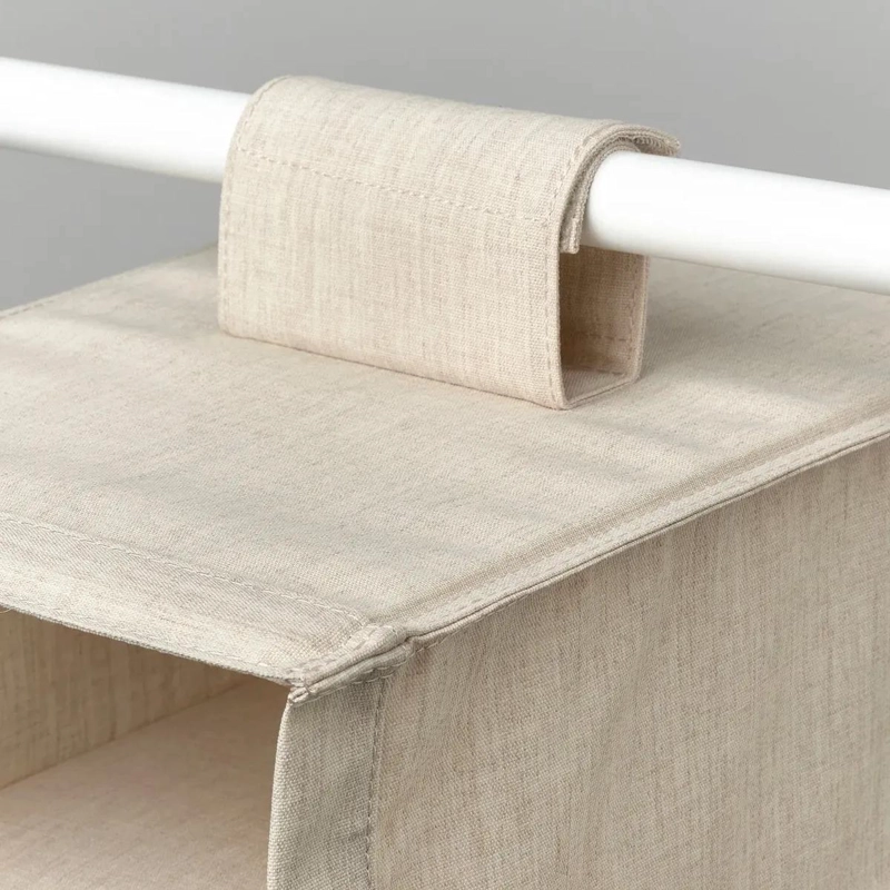 ORGANIZADOR COLGANTE PARA ROPA CON 6 COMPARTIMENTOS Y MEDIDAS 22X34X80 CM - 4