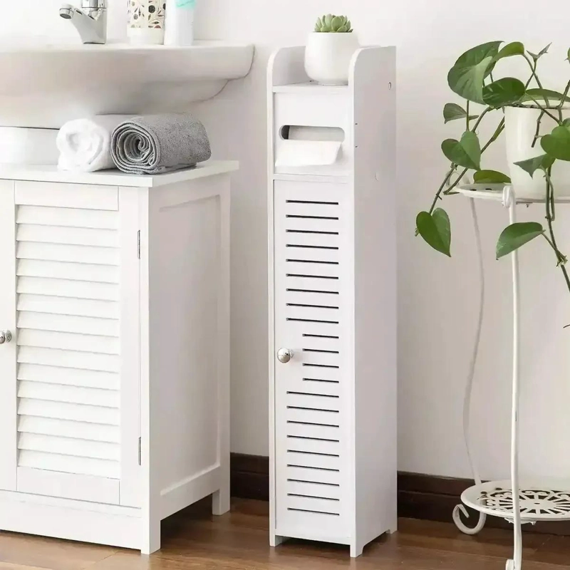 ESTANTE ORGANIZADOR PARA BAÑO CON SOPORTE RESISTENTE Y DISEÑO ELEGANTE - 1