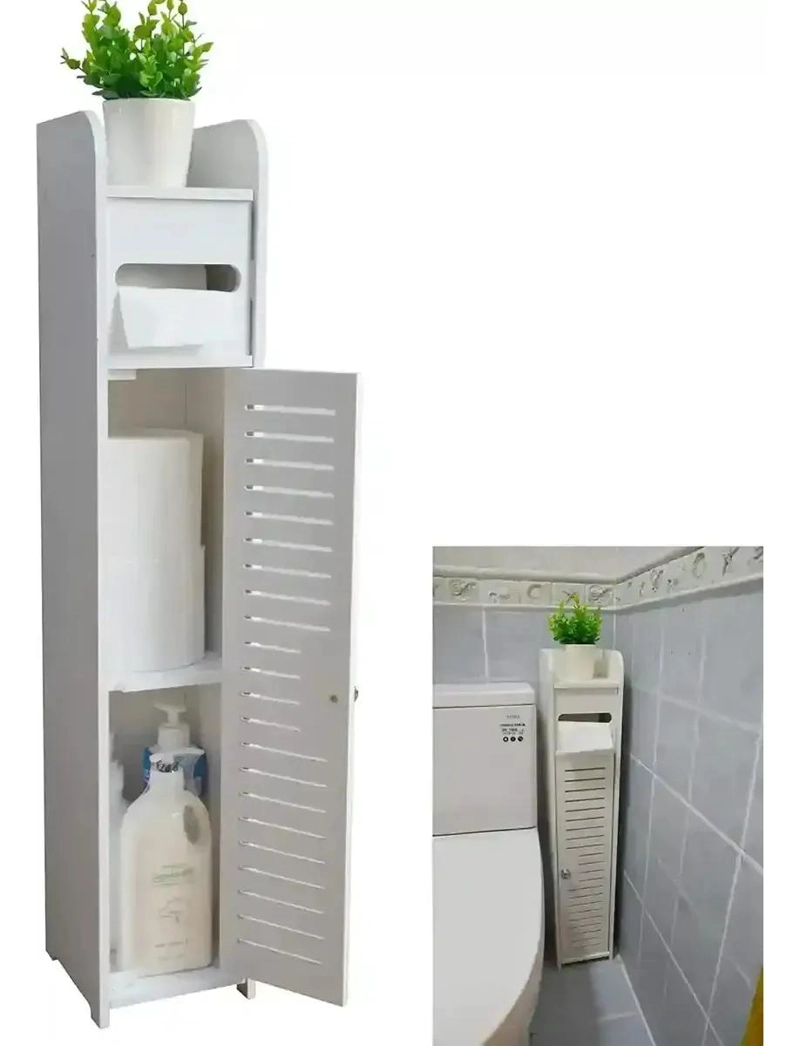 ESTANTE ORGANIZADOR PARA BAÑO CON SOPORTE RESISTENTE Y DISEÑO ELEGANTE - 5