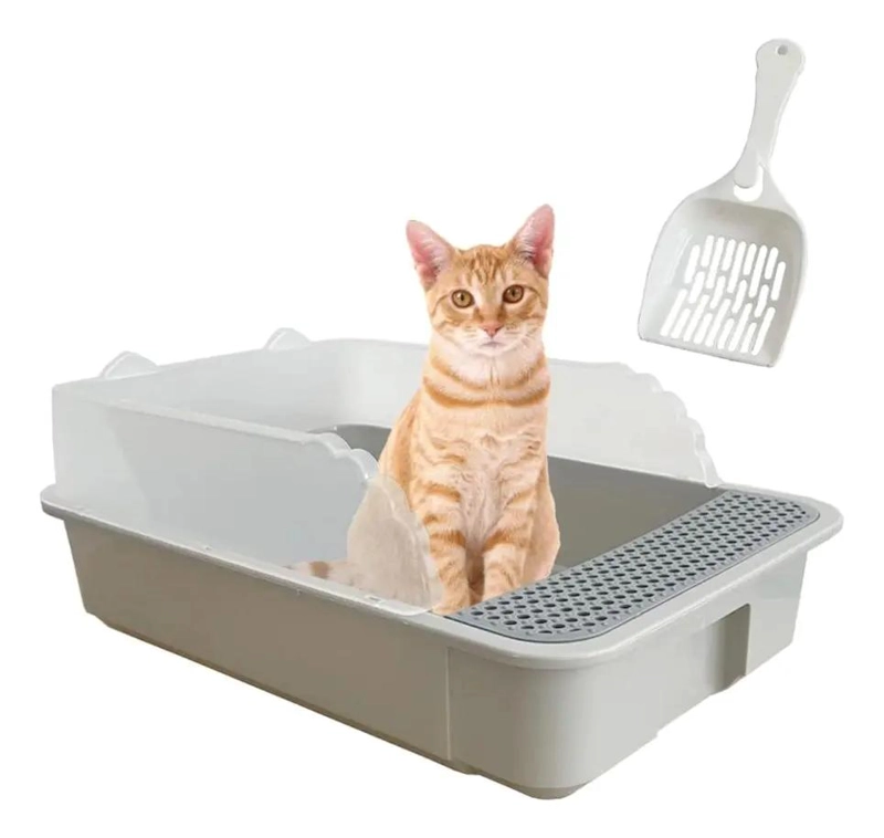 ARENERO ABIERTO EXTRA GRANDE PARA GATOS CON DISEÑO ESPACIOSO - 1