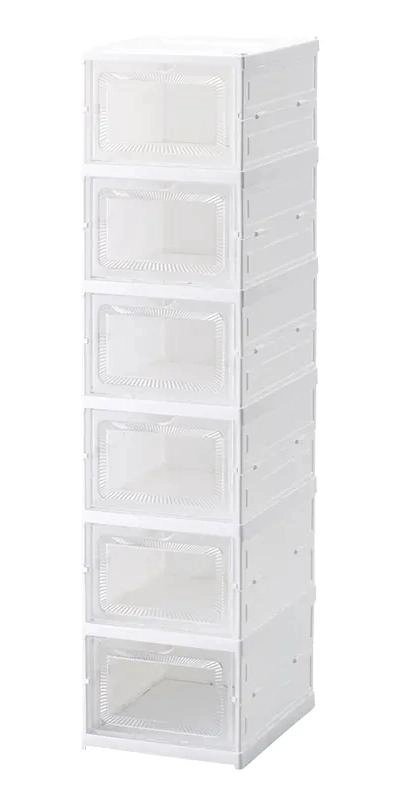 ORGANIZADOR PLEGABLE PARA ZAPATOS CON 6 NIVELES Y GRAN CAPACIDAD - 2