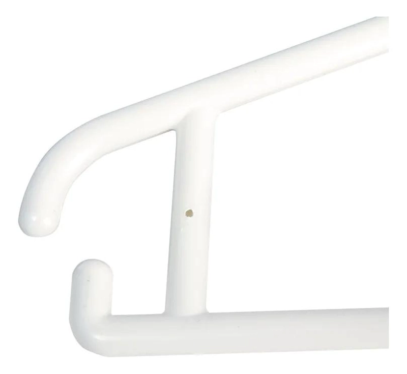 SET DE 10 COLGADORES DE PLASTICO RESISTENTES PARA ROPA - 3