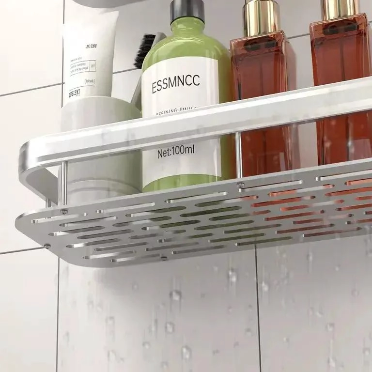 SET DE 2 REPISAS ADHESIVAS PARA ORGANIZAR DUCHA Y BAÑO - 4