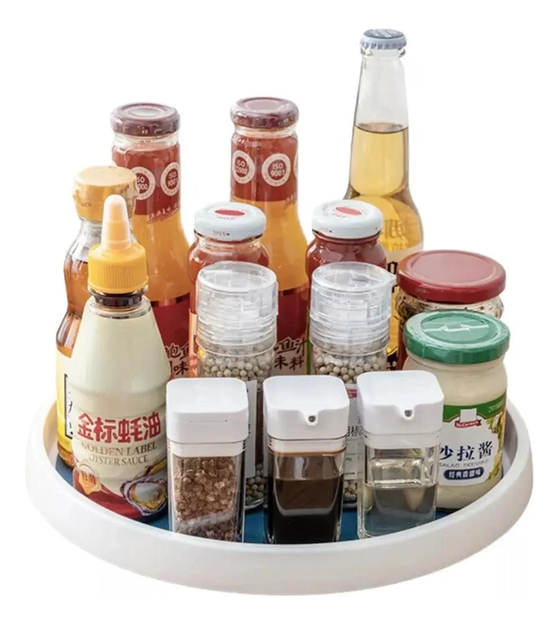 BANDEJA GIRATORIA ORGANIZADORA MULTIFUNCIONAL PARA ESPECIEROS DE 30 CM - 1