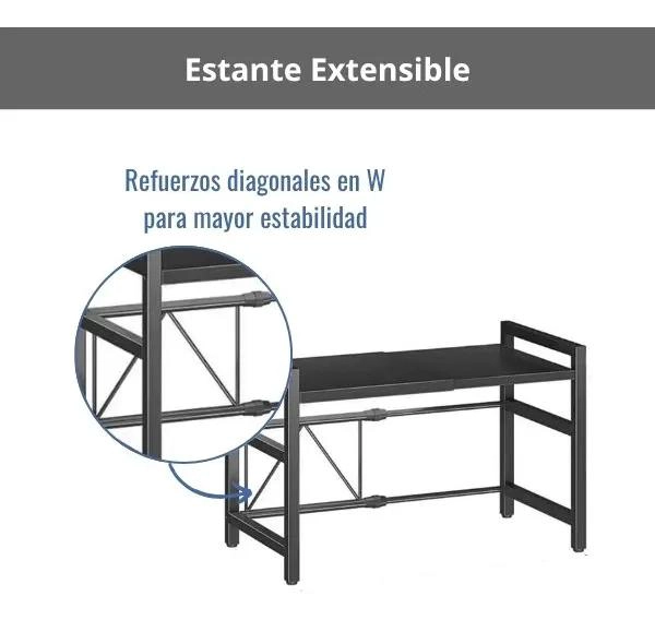 ESTANTE ORGANIZADOR MULTIUSO AJUSTABLE PARA OFICINA Y HOGAR - 5