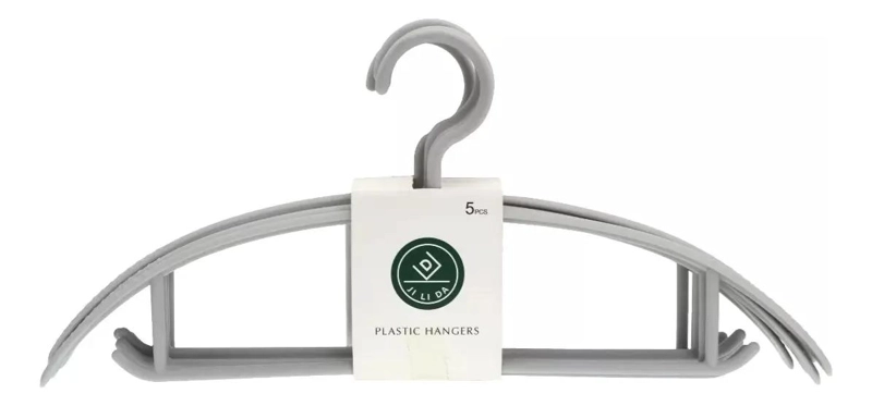 SET DE 20 COLGADORES ERGONOMICOS ANTIDESLIZANTES PARA ROPA - 1