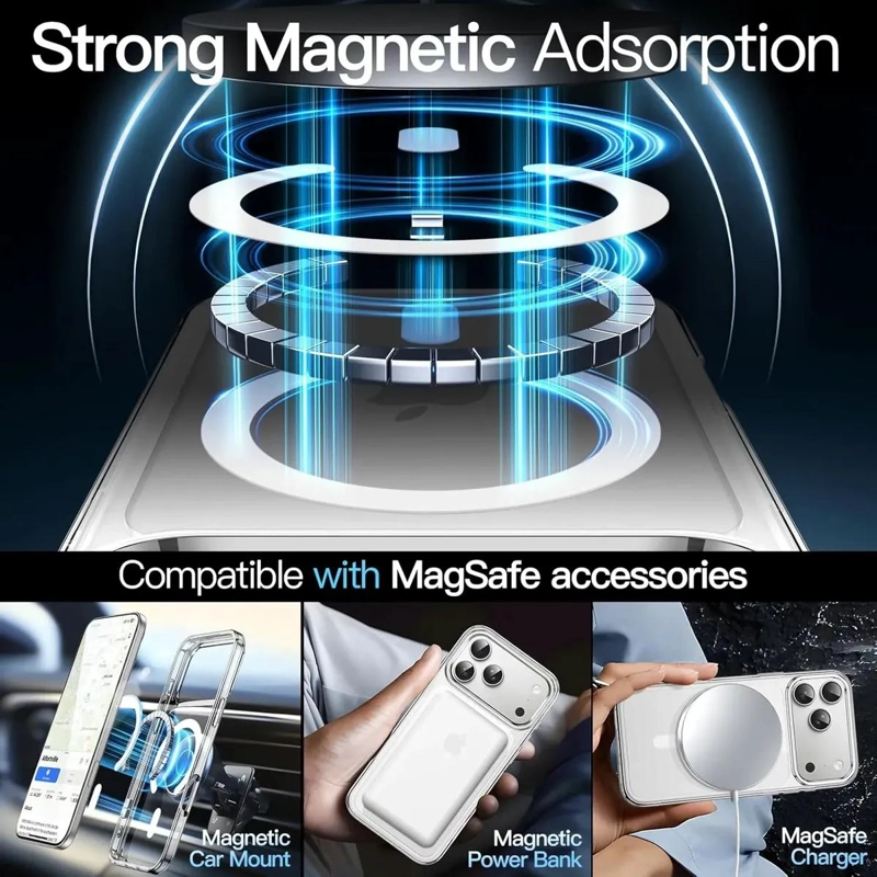 CARCASA MAGNE TICA PROTECTORA PARA SMARTPHONE CON LAMINA COMPLETA - 3