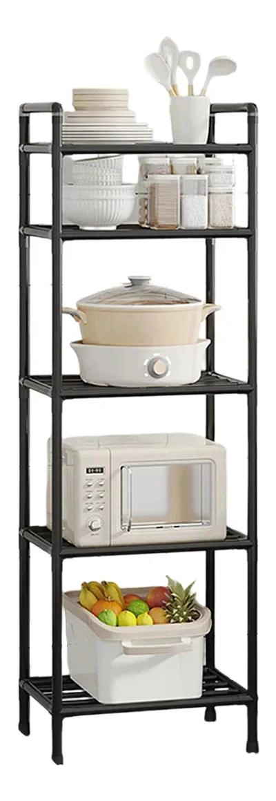 ESTANTE METALICO ORGANIZADOR DE 5 NIVELES PARA COCINA Y BAÑO - 1
