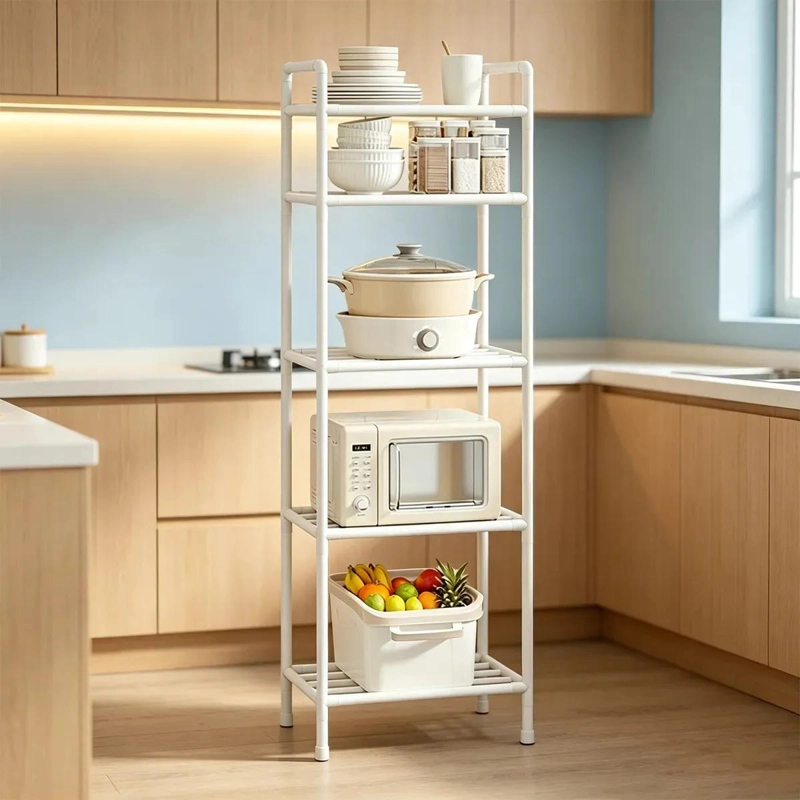 ESTANTE METALICO ORGANIZADOR DE 5 NIVELES PARA COCINA Y BAÑO - 4