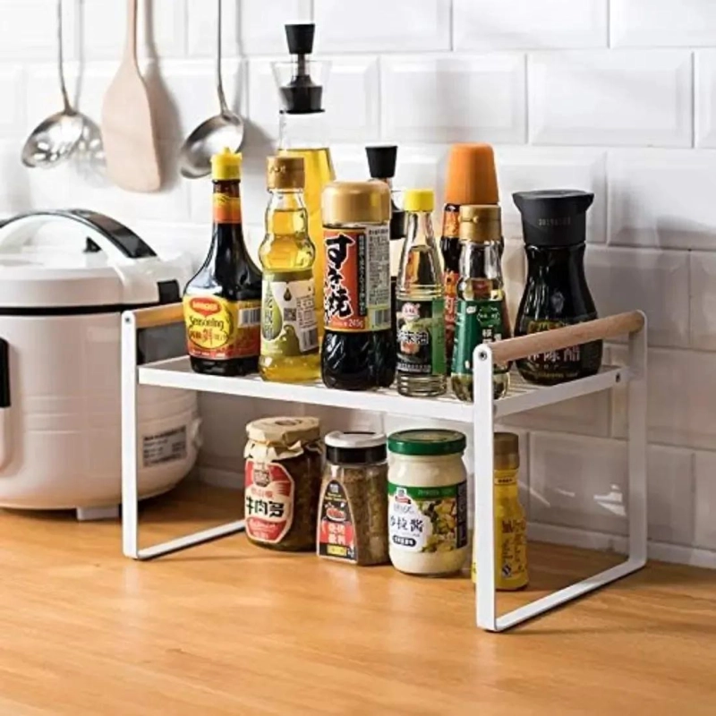 REPISA ORGANIZADORA MODULAR PARA COCINA EN ACERO RESISTENTE - 2