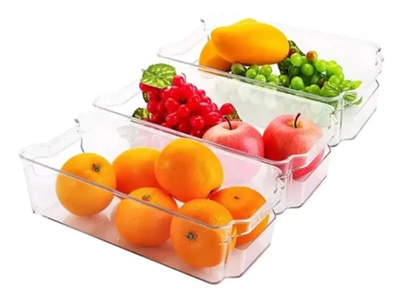 SET DE 3 ORGANIZADORES PARA REFRIGERADOR Y COCINA HOGAR - 3