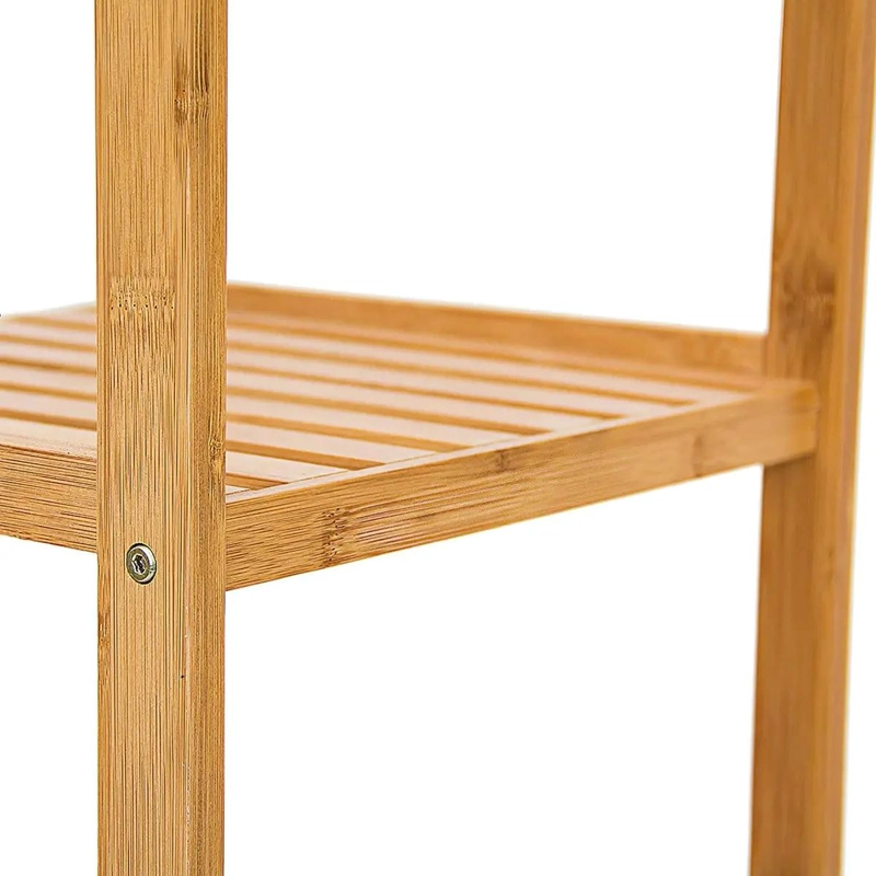 ESTANTE ORGANIZADOR DE BAMBU PARA COCINA Y BAÑO ALTO 110 CM - 5