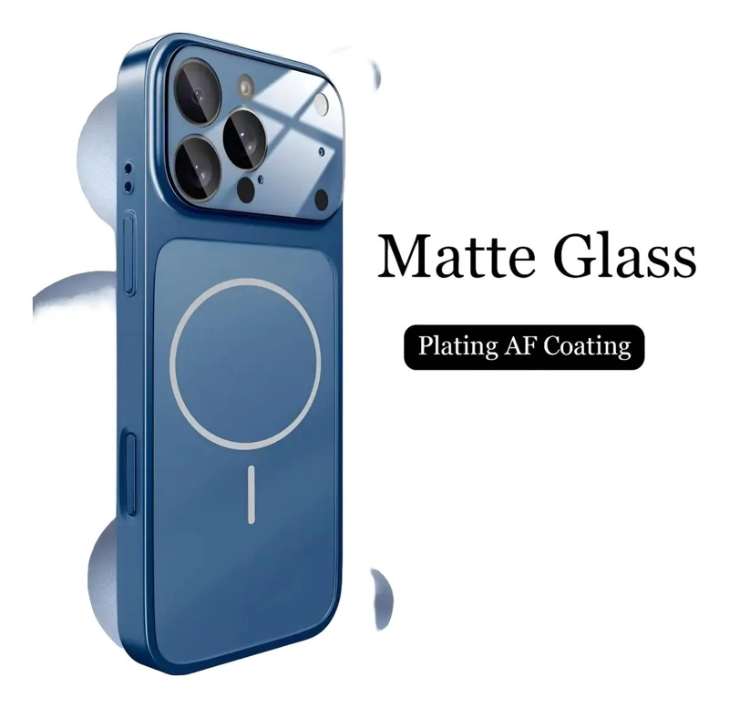 GENÉRICO CARCASA PROTECTORA DE CRISTAL NANO COMPATIBLE CON IPHONE 17 PRO MAX