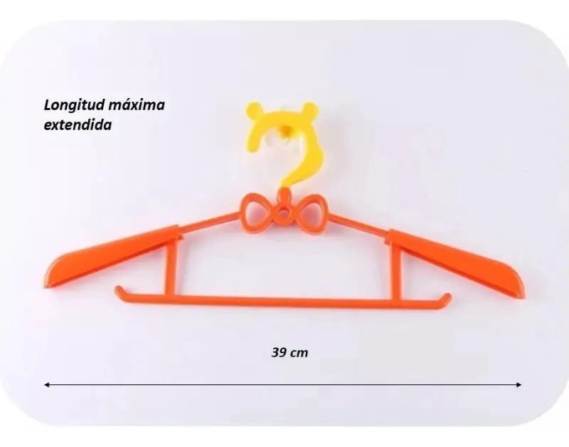 SET DE 15 GANCHOS EXTENSIBLES PARA COLGAR ROPA DE NIÑO Y BEBE - 3