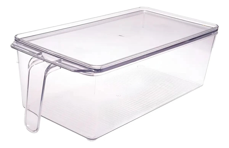 SET DE 3 ORGANIZADORES CON TAPA PARA REFRIGERADOR 28X20.5 CM - 1