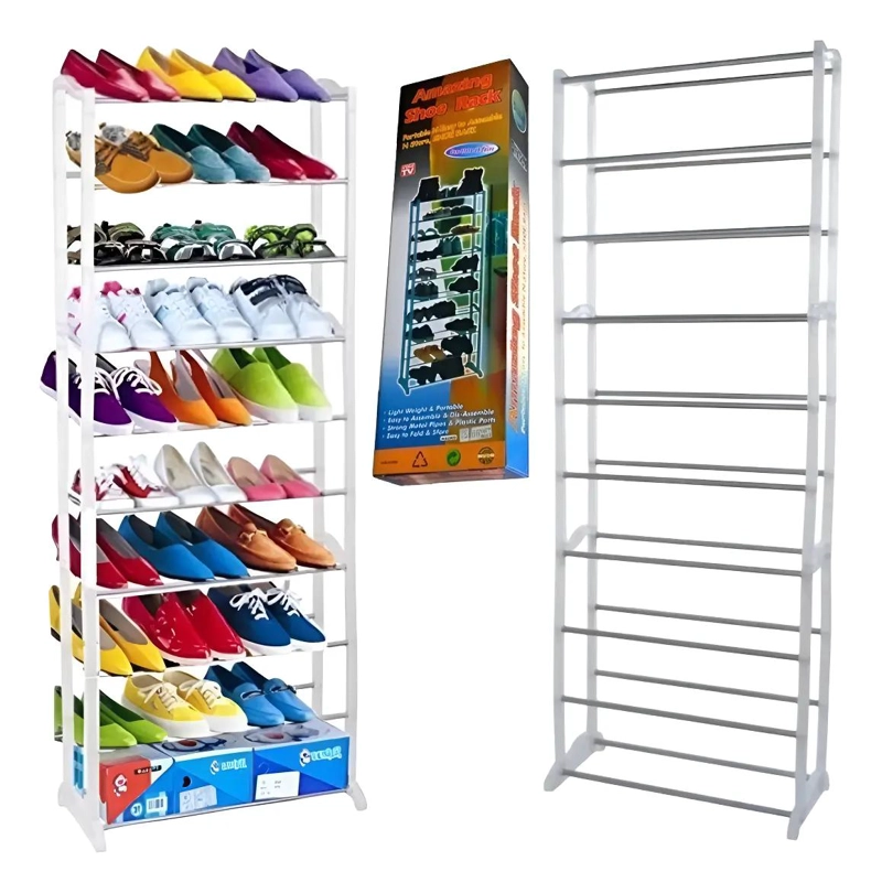 ORGANIZADOR PARA 30 PARES DE ZAPATOS CON DISEÑO FUNCIONAL Y ELEGANTE - 1