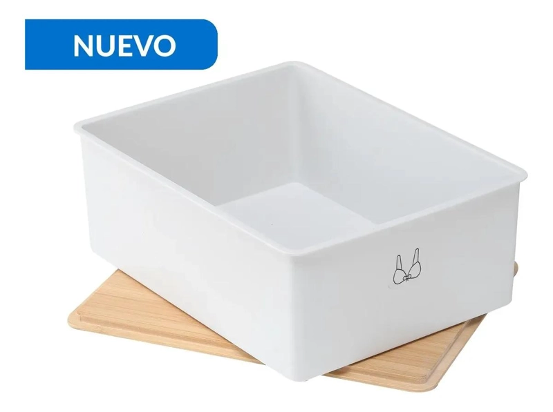ORGANIZADOR DE ROPA CON DISEÑO COMPACTO Y DIMENSIONES 22X12X30 CM - 2