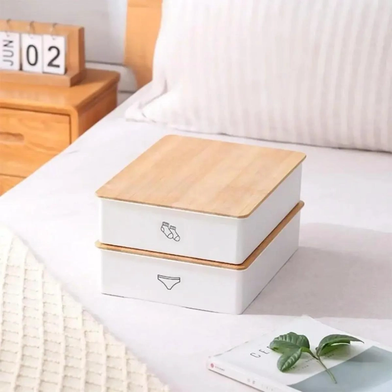 ORGANIZADOR DE ROPA CON DISEÑO COMPACTO Y DIMENSIONES 22X12X30 CM - 4