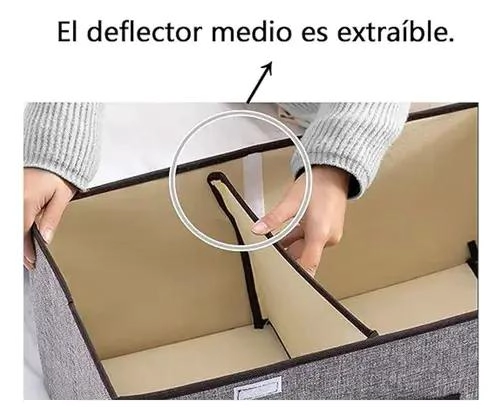 CAJAS ORGANIZADORAS PLEGABLES PARA CLOSET Y ROPA VARIOS USOS - 4