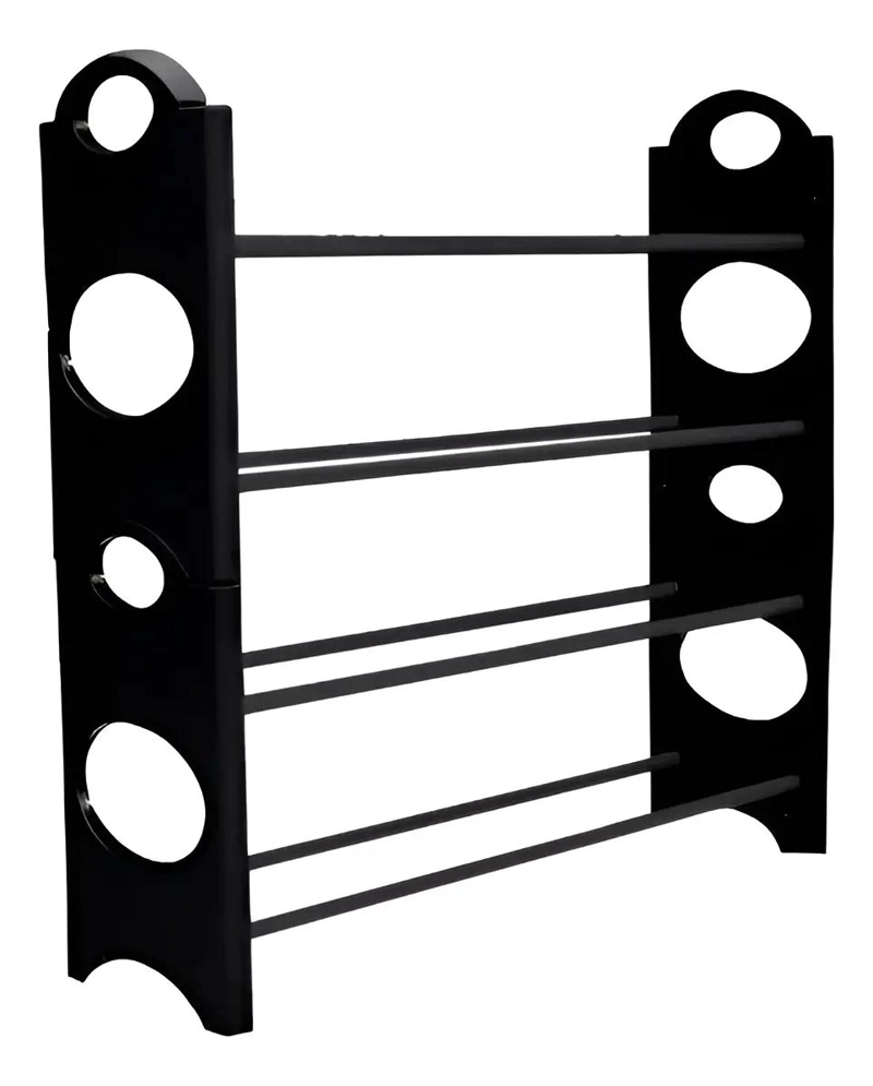 ORGANIZADOR DE ZAPATOS DE 4 NIVELES PARA 12 PARES CON ESTRUCTURA RESISTENTE - 2