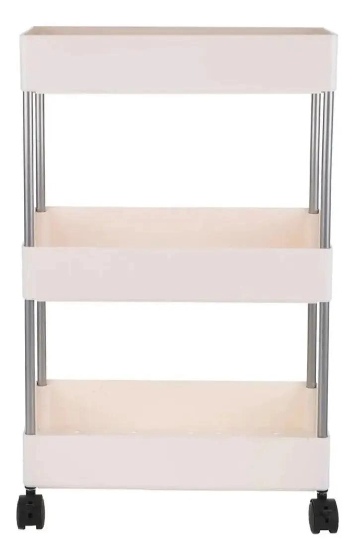 CARRITO ORGANIZADOR MOVIL DE 3 NIVELES MULTIUSOS PARA ALMACENAMIENTO - 3