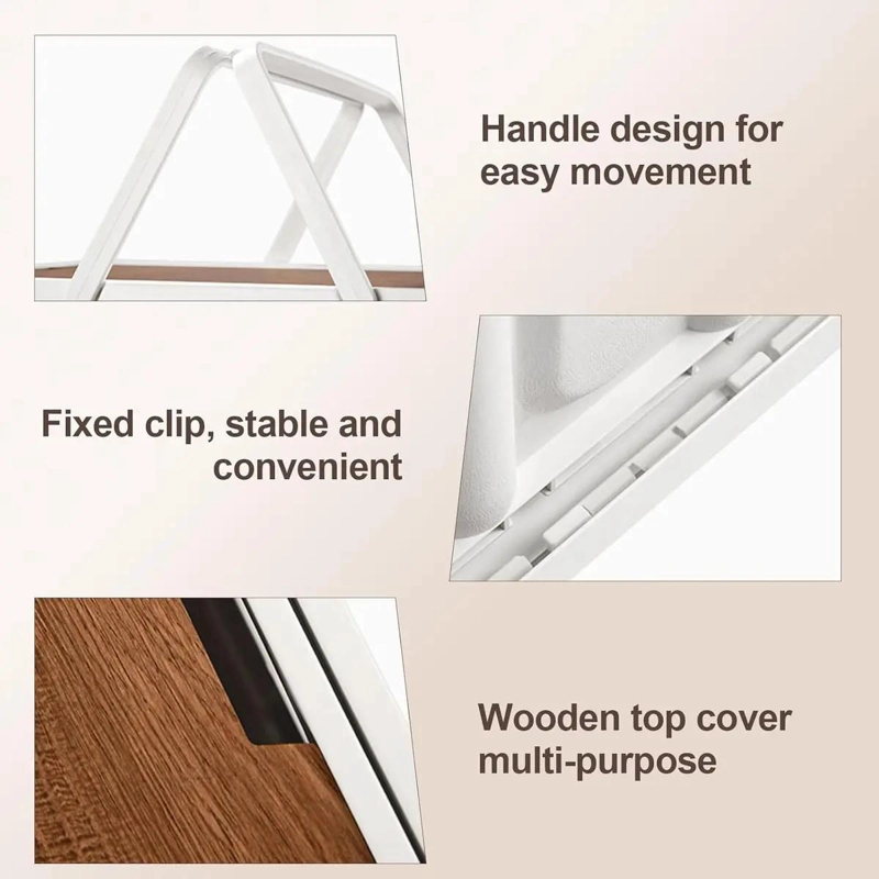 CAJA ORGANIZADORA PLEGABLE MULTIUSO PORTATIL CON CAPACIDAD DE 30 LITROS Y ASA - 2