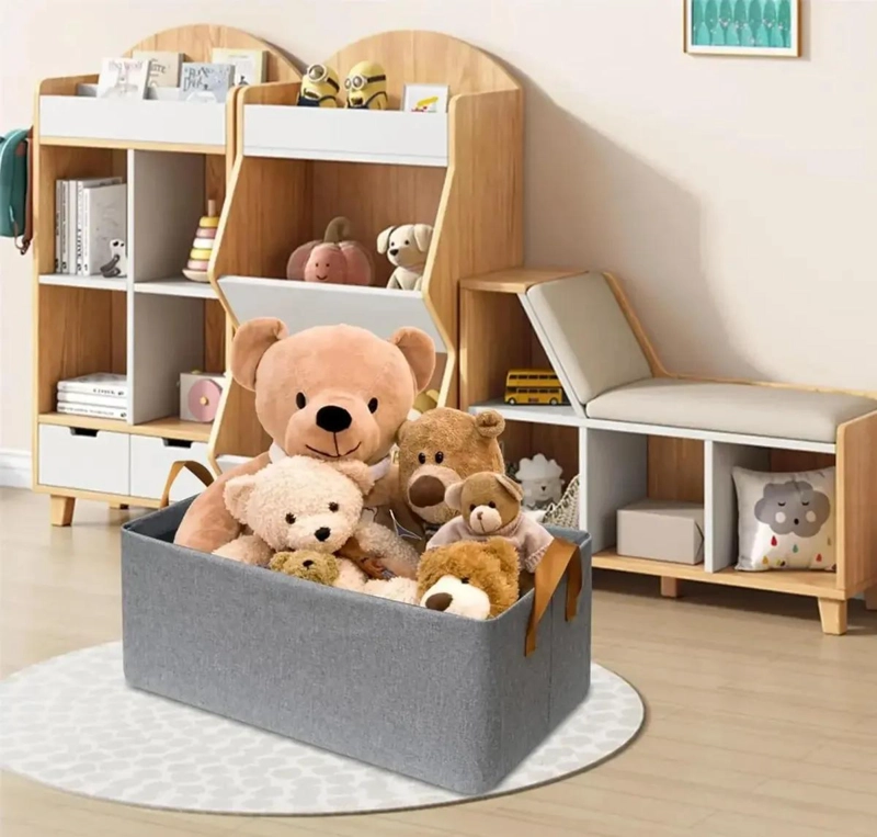 SET DE 6 CAJAS PLEGABLES PARA ORGANIZACION DE ARMARIO Y ROPA - 5