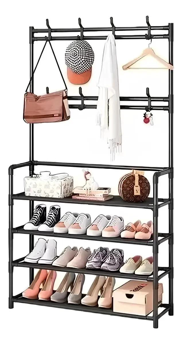 ORGANIZADOR COLGANTE PARA ZAPATOS CON CAPACIDAD PARA 4 PARES - 1