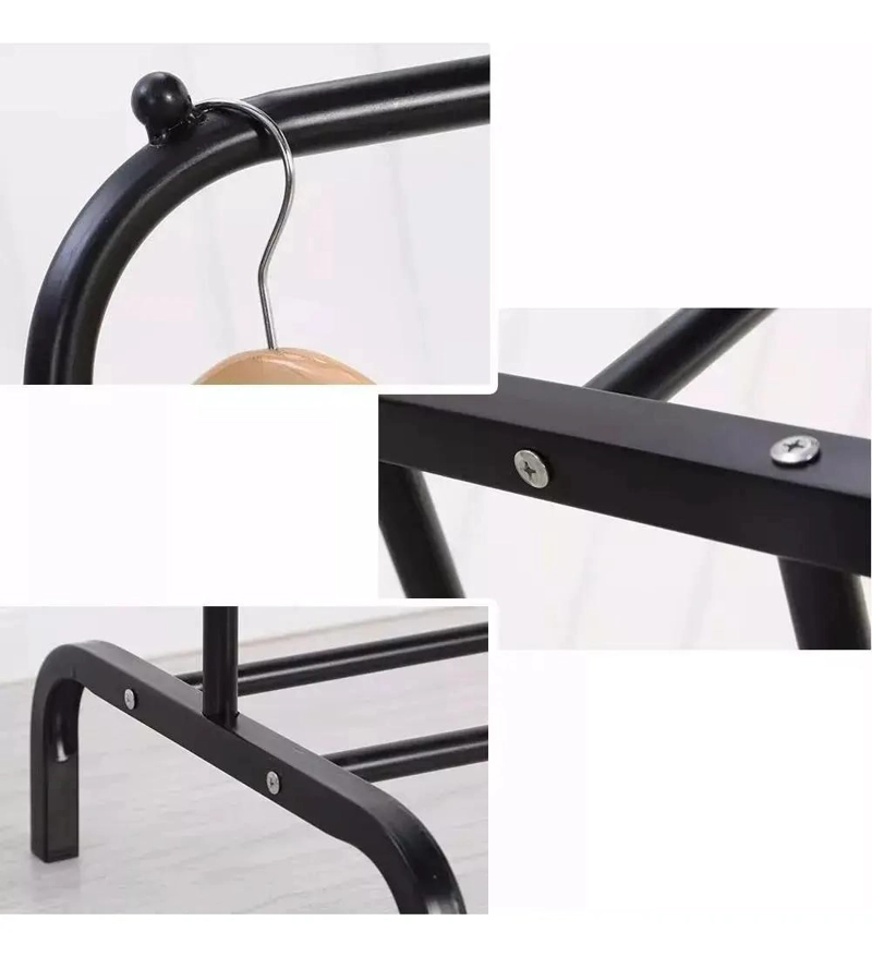 PERCHERO METALICO PARA CLOSET CON ESTRUCTURA RESISTENTE Y DISEÑO FUNCIONAL - 2