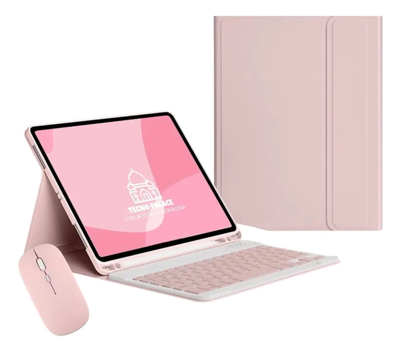 FUNDA CON TECLADO Y MOUSE COMPATIBLE CON TABLET SAMSUNG - 2