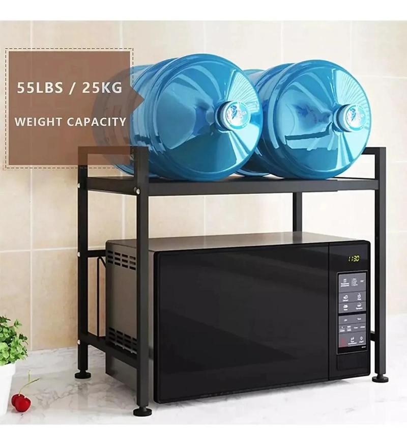 ESTANTE REPISA EXTENSIBLE PARA HORNO MICROONDAS Y ORGANIZACION DE COCINA - 4