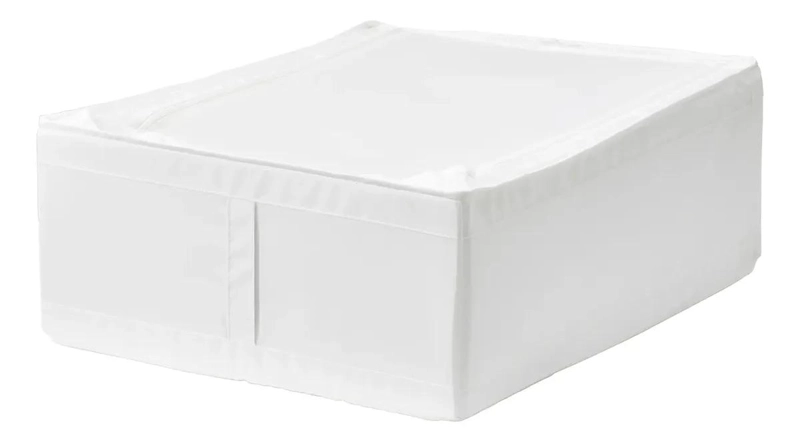 ORGANIZADOR PARA ROPA DE POLIE STER RECICLADO BLANCO 43X53X19 CM - 1