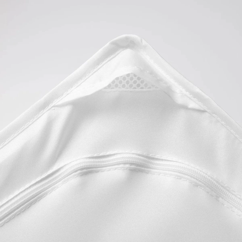 ORGANIZADOR PARA ROPA DE POLIE STER RECICLADO BLANCO 43X53X19 CM - 2