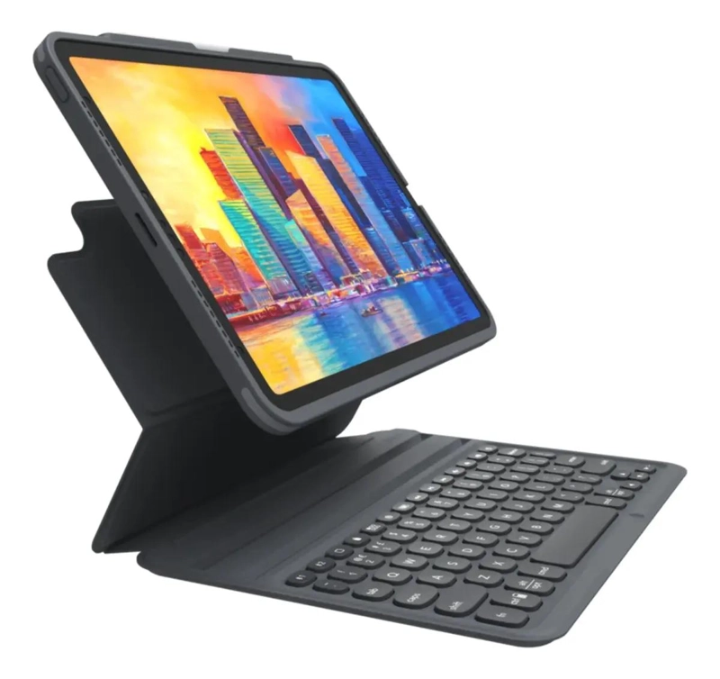 TECLADO CON FUNDA PARA IPAD AIR 11 PULGADAS COMPATIBLE CON M2 Y M3 EN ESPAÑOL - 1