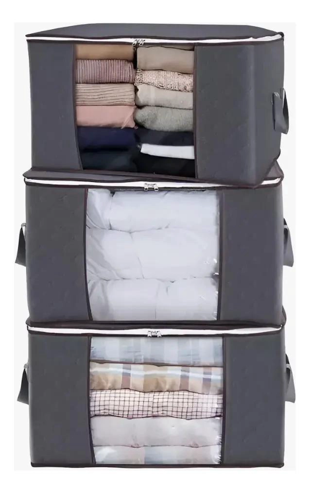 SET DE 6 ORGANIZADORES PARA BOLSAS DE ALMACENAMIENTO DE ROPA - 1