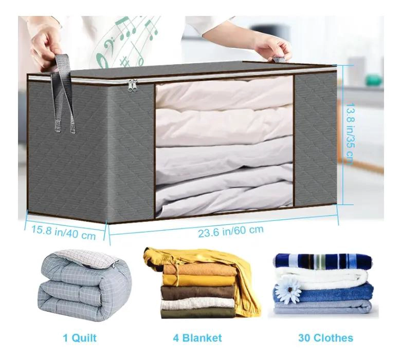SET DE 6 ORGANIZADORES PARA BOLSAS DE ALMACENAMIENTO DE ROPA - 5