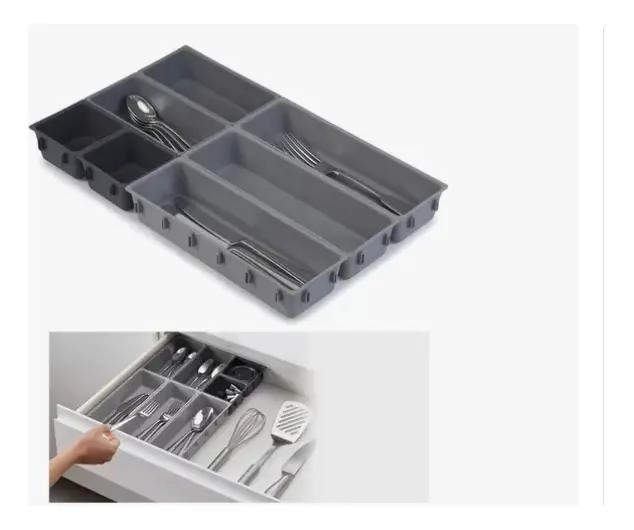 ORGANIZADOR PARA CUBIERTOS Y UTENSILIOS DE COCINA DE 7 PIEZAS - 1