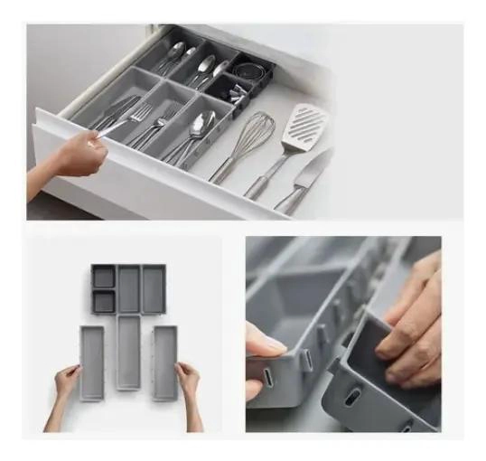 ORGANIZADOR PARA CUBIERTOS Y UTENSILIOS DE COCINA DE 7 PIEZAS - 3