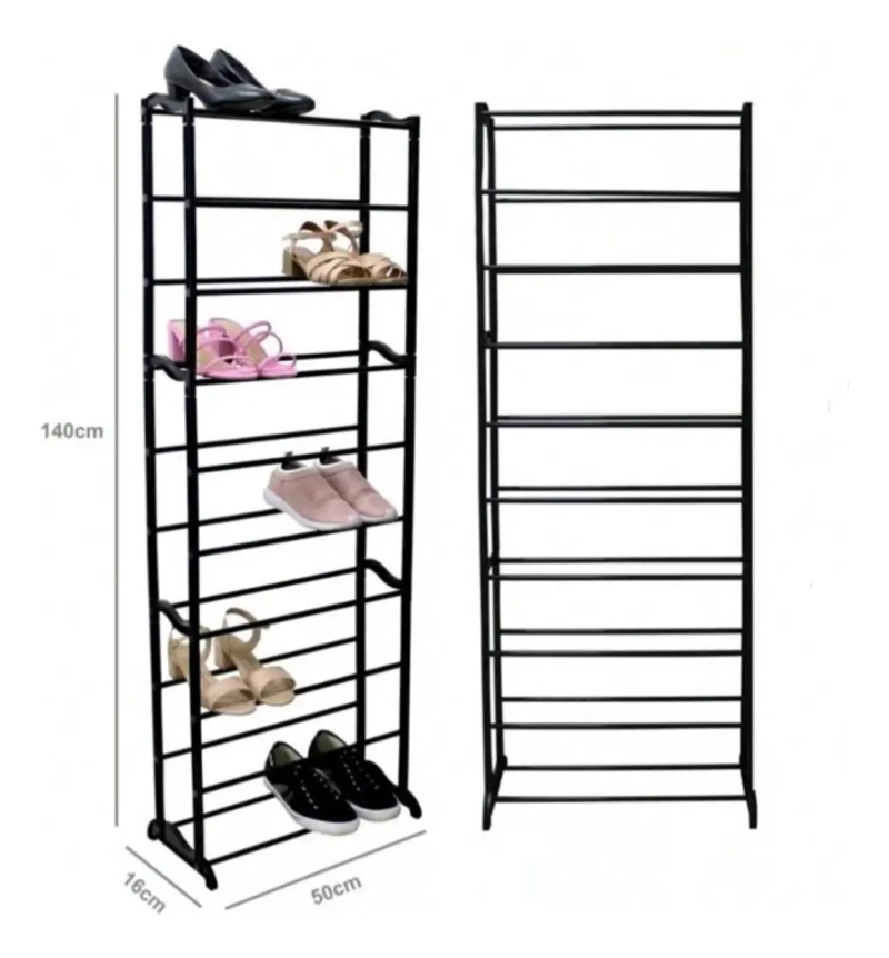 ORGANIZADOR DE ZAPATOS CON 10 NIVELES PARA 30 PARES - 2