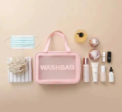 SET DE 3 ORGANIZADORES IMPERMEABLES PARA MAQUILLAJE Y VIAJE - 3