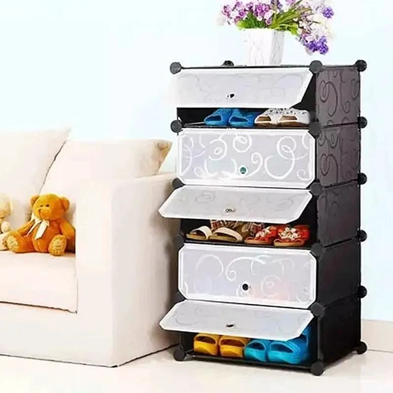 ORGANIZADOR DE ZAPATOS CON 4 PISOS PARA 8 PARES - 3